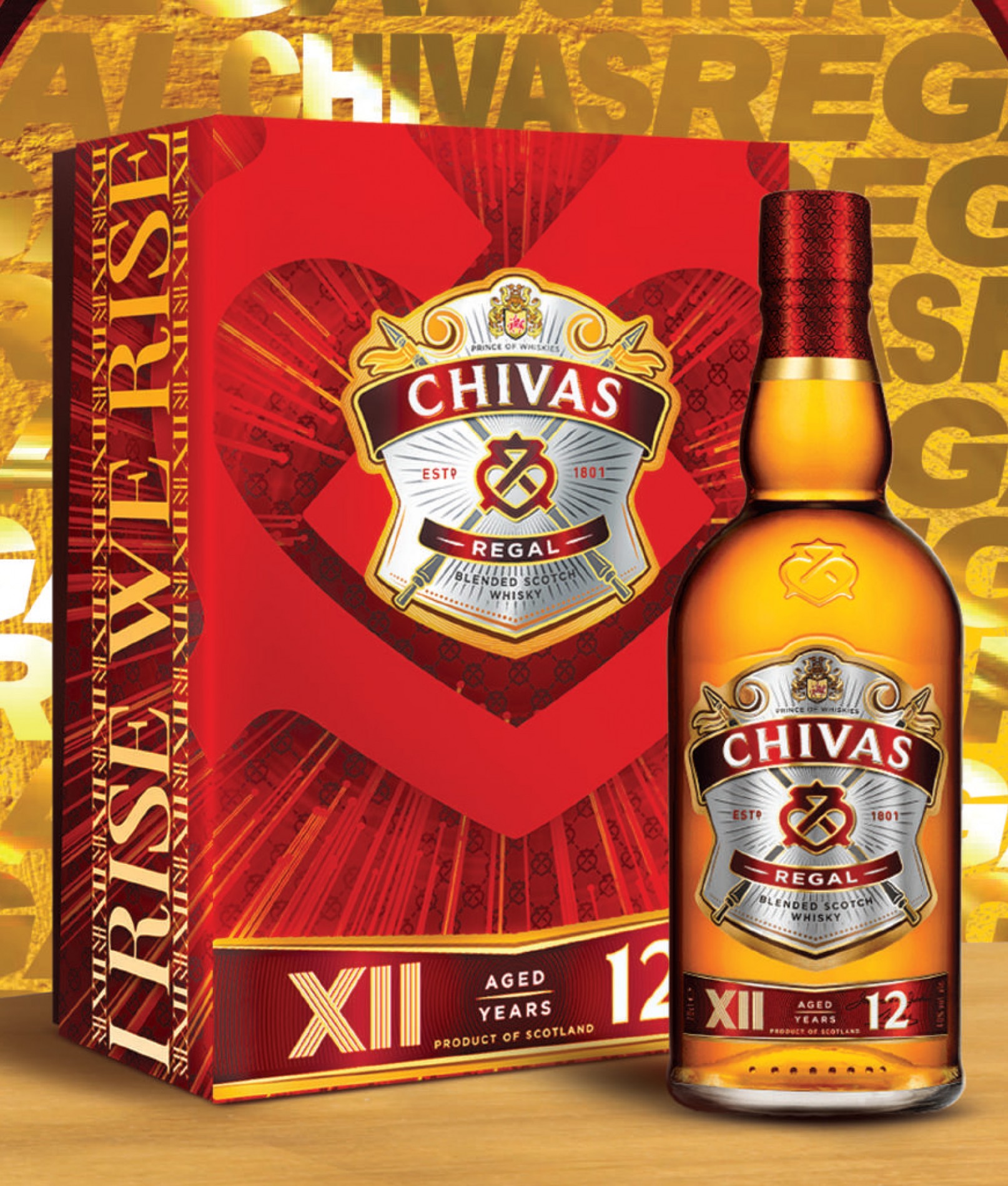 Chivas Regal 12 hộp quà 2024