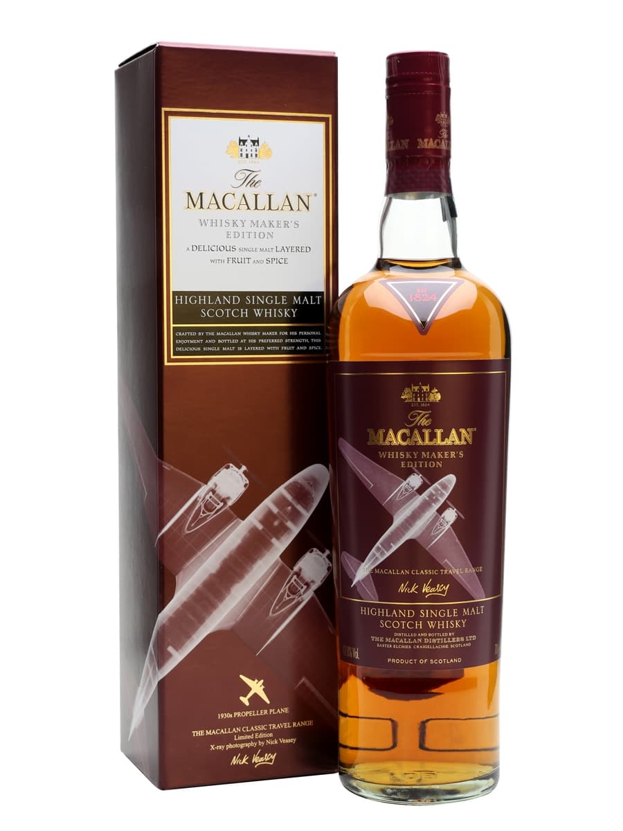 Macallan Whisky Maker's Edition1930s Propeller Plane
