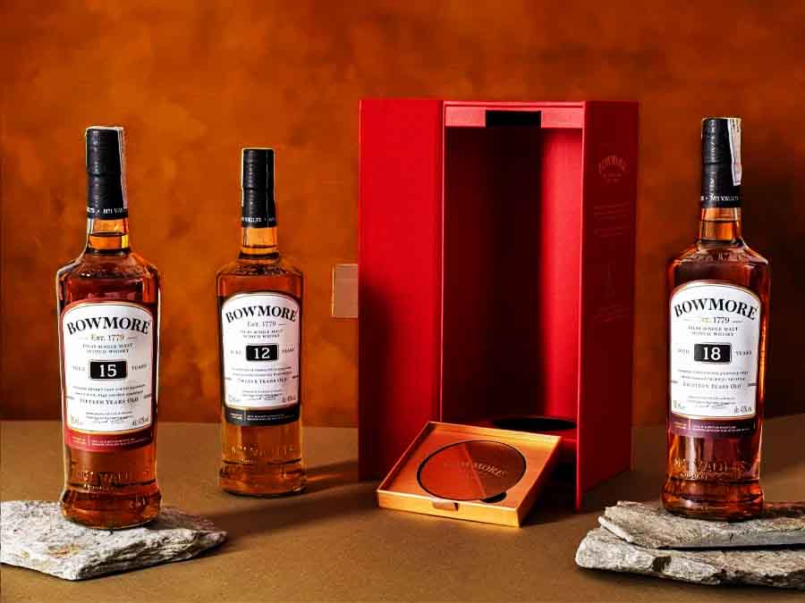 Bowmore 12 năm hộp quà Tết 2025