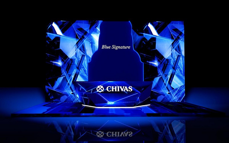 Chivas 18 blue signature