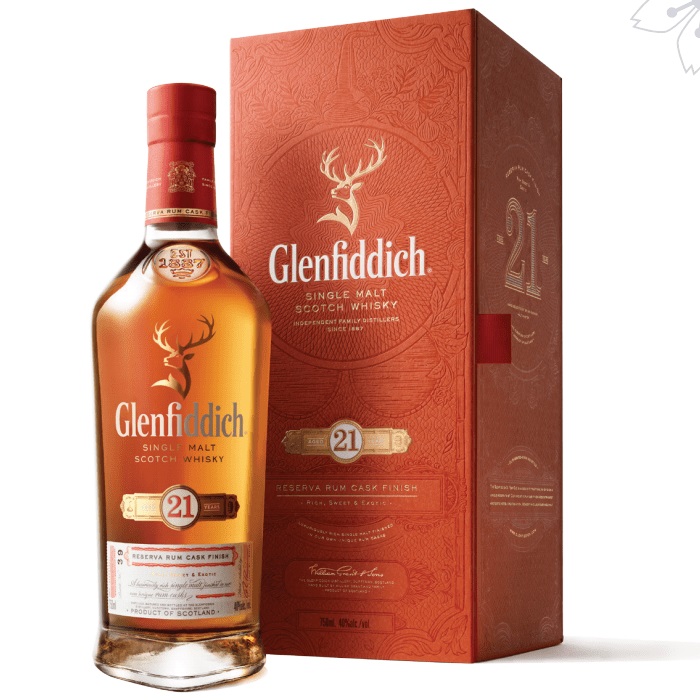 Glenfiddich 21 hộp quà 2019