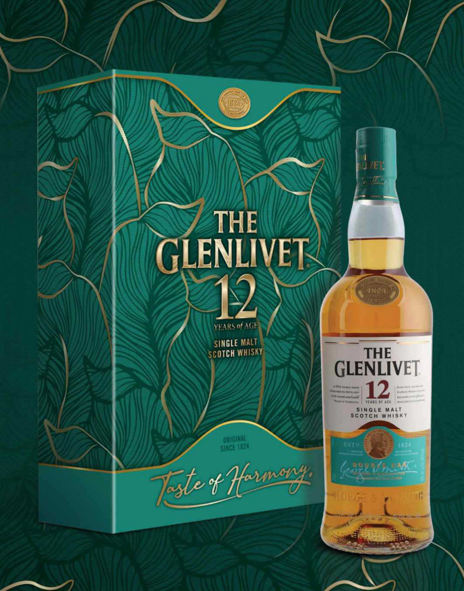 The Glenlivet 12 Hộp quà 2021