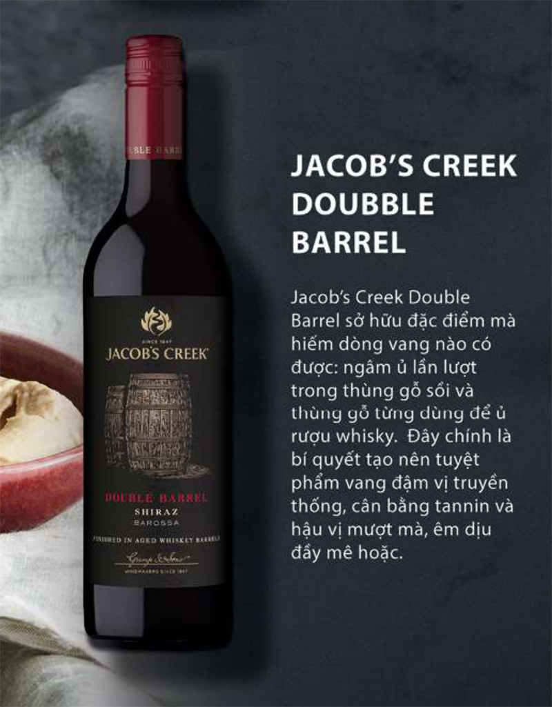 Jacob's creek double barrel