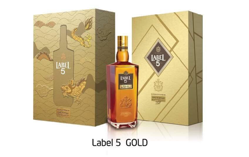 Label 5 gold hộp quà 2019