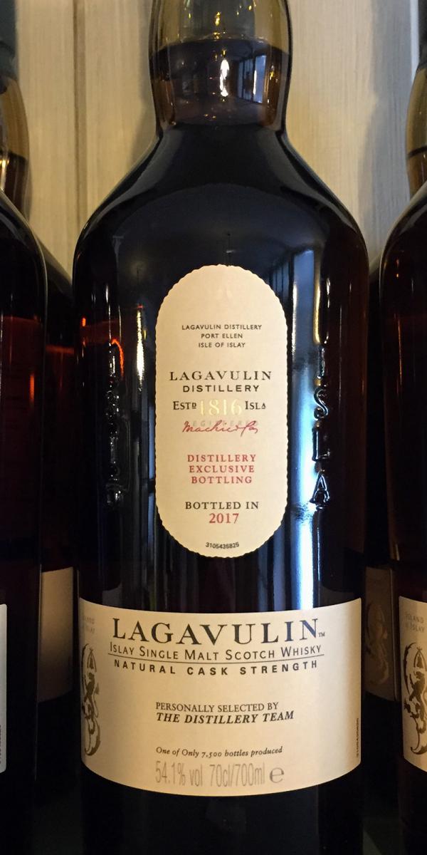 Lagavulin Distillery Exclusive Bottling 2017