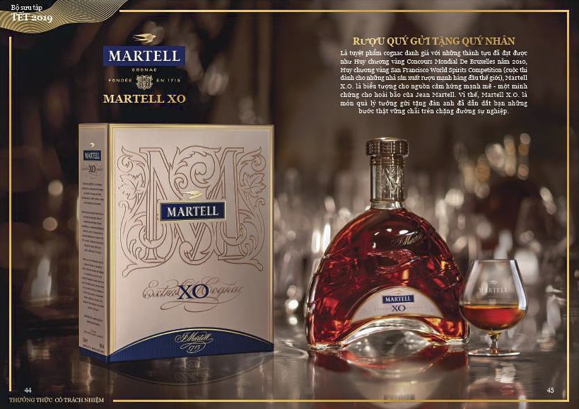 Martell XO hộp quà 2019