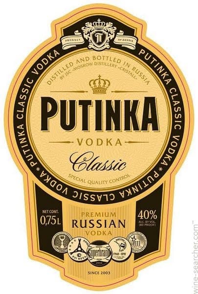  Vodka Putinka Classic