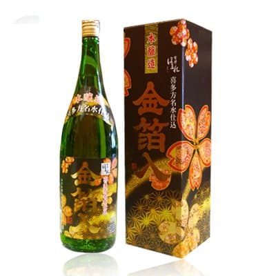Sake vẩy vàng Honjozo Kinpaku Shu