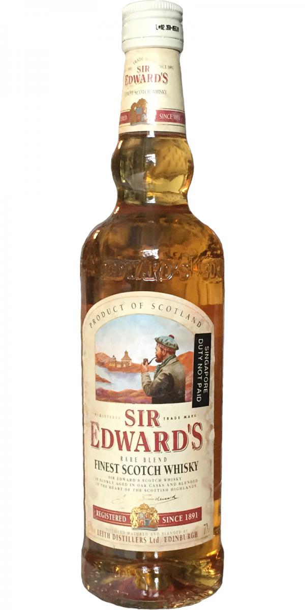 Sir Edward's Finest Scotch Whisky Rare Blend