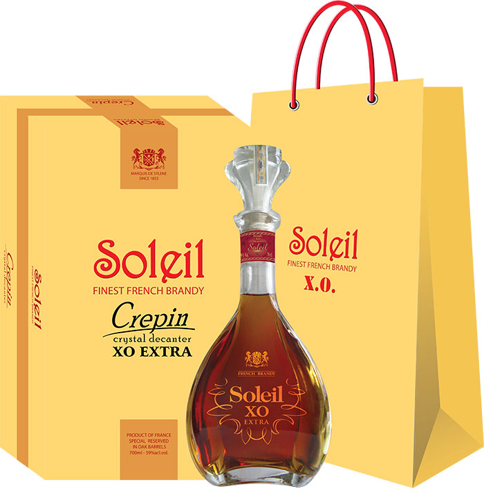 hộp quà rượu Soleil XO