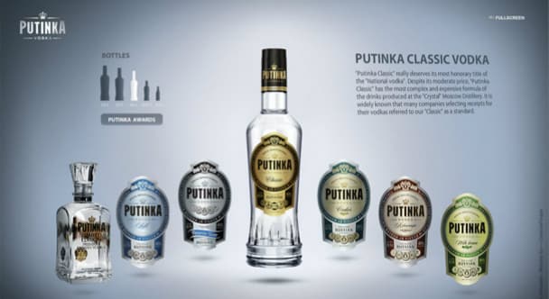 Vodka Putinka Classic