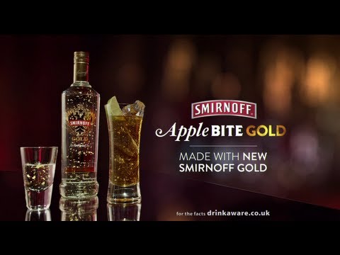 Vodka Smirnoff Gold Vảy Vàng