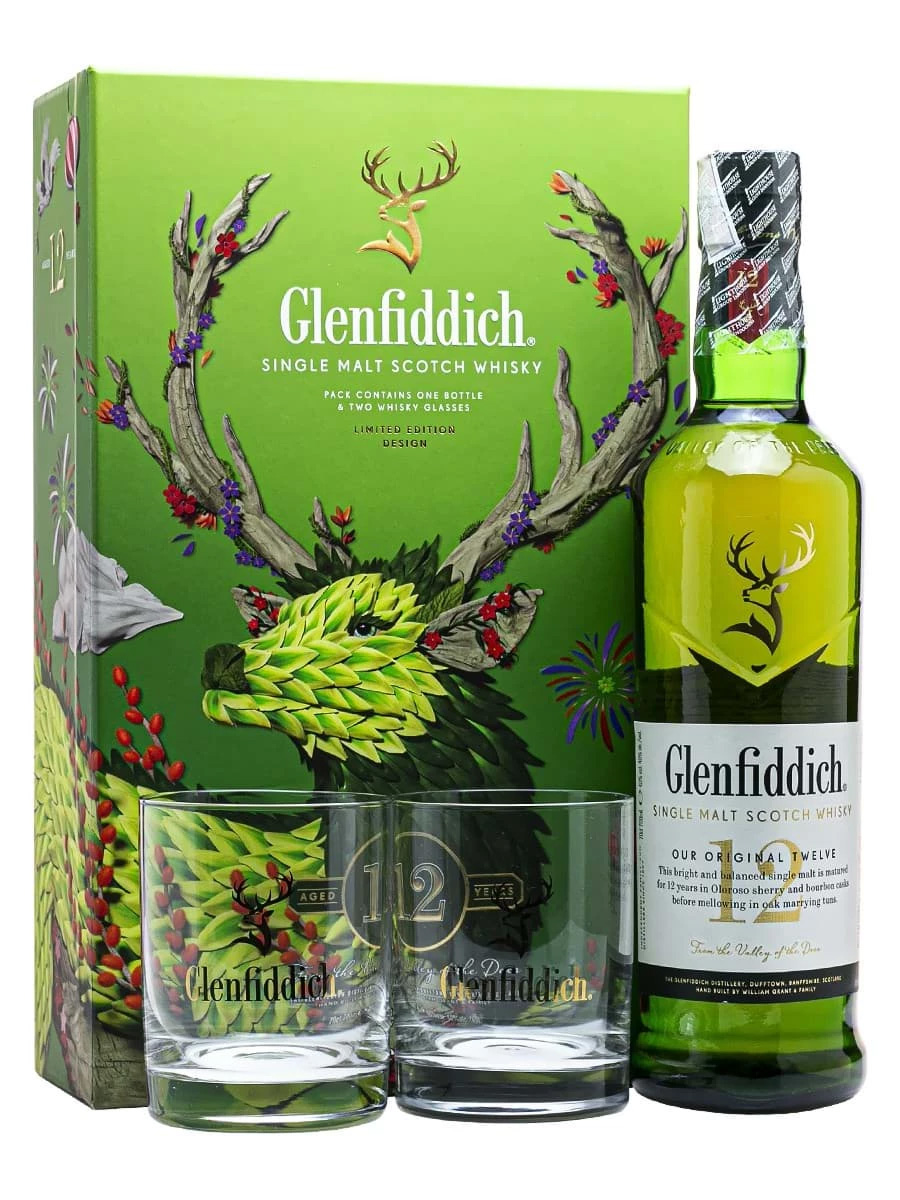 Glenfiddich 12 hộp quà 2024