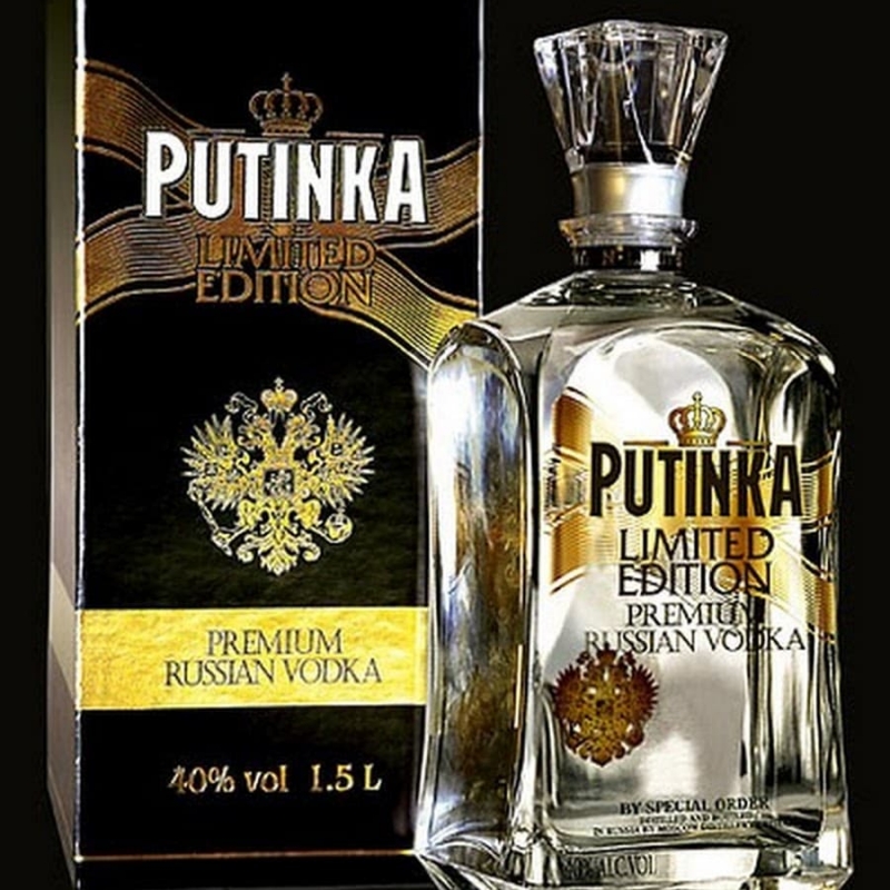Rượu Vodka Putinka Chai Vuông