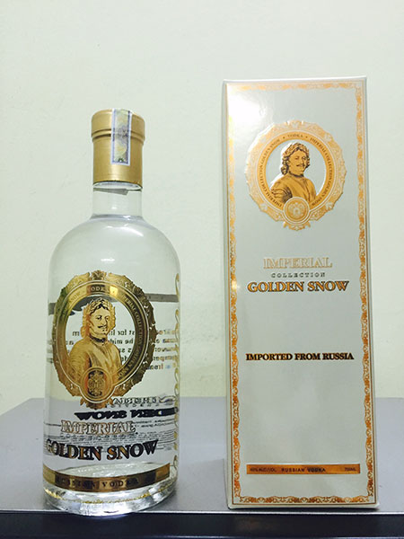 Golden Snow vodka